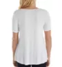 Michael Stars 2x1 Rib V-Neck Swing Tee 9057 - Image 2