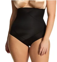 Plus Size Instant TummyTuck Hi-Waist Shaping Brief Black XL