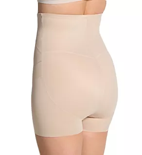Instant Tummy Tuck High-Waist Shaping Boyshort Warm Beige S