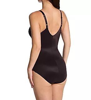 Comfy Curves Wireless Shaping Bodysuit Black 2X