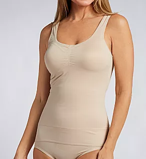 Comfy Curves Comfort Strap Camisole Warm Beige 2X