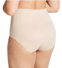 Comfy Curves Waistline Brief Warm Beige L