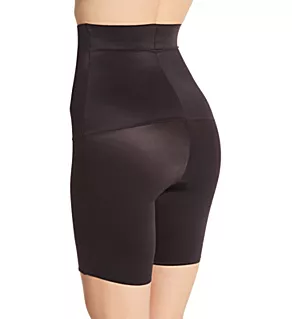 Comfy Curves Hi Waist Long Leg Thigh Slimmer Black S