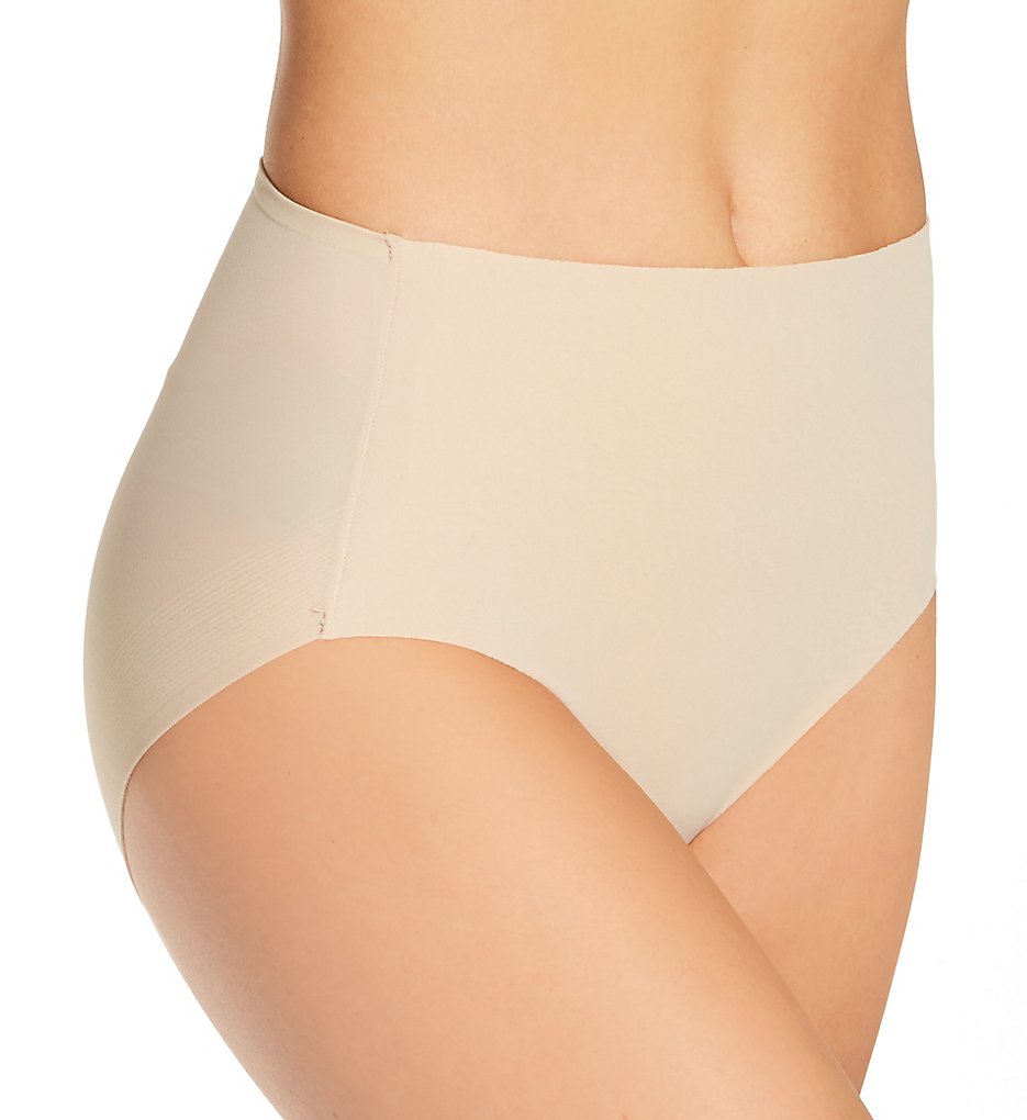 Miraclesuit : Miraclesuit 2534 Wonderful Edge Light Shaping Brief (Warm Beige XL)