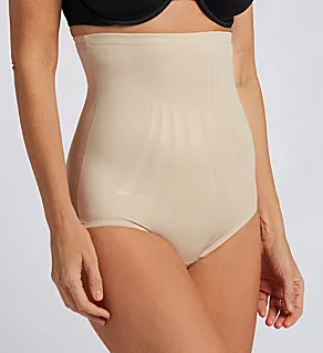 Modern Miracle Lycra Fit Sense Hi Waist Brief Warm Beige 2X