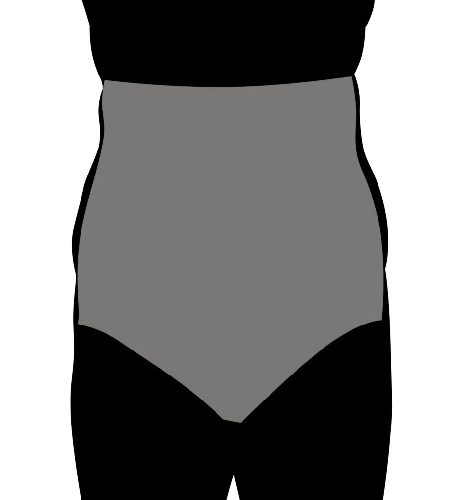 Miraclesuit Shape With An Edge Hi-Waist Brief Cupid Nude M  - Image 3