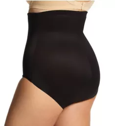 Plus Size Shape With An Edge Hi-Waist Brief Black XL