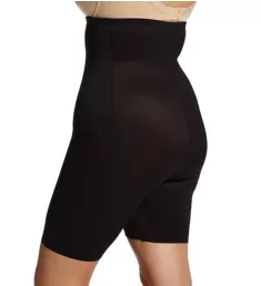 Plus Size ShapeWith An Edge Hi-Waist Thigh Slimmer Black XL