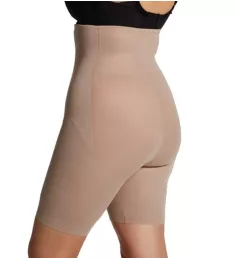 Plus Size ShapeWith An Edge Hi-Waist Thigh Slimmer Stucco XL