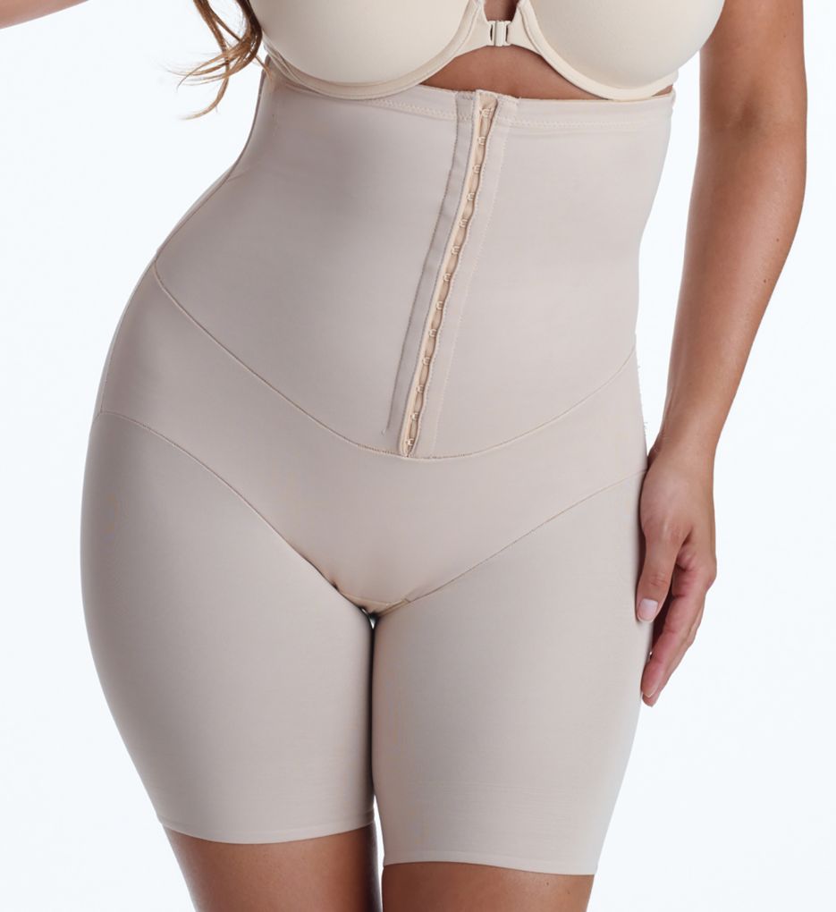 Miraclesuit Shapewear Adjust Fit High Waist Thigh Slimmer PLUS in Nude<!--  -->