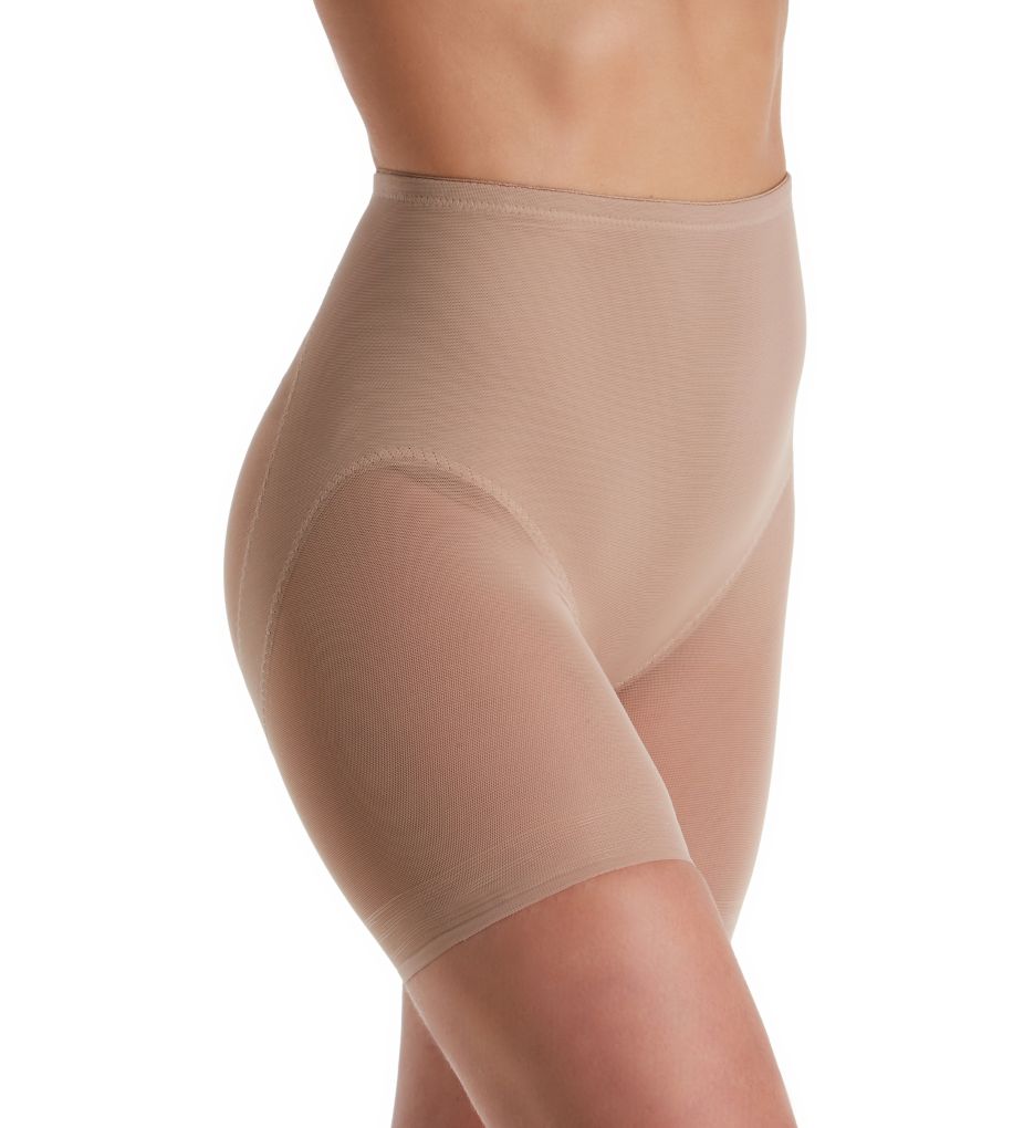 Miraclesuit Womens Comfy Curves Firm Control High-Waist Thigh Slimmer  Style-2519 