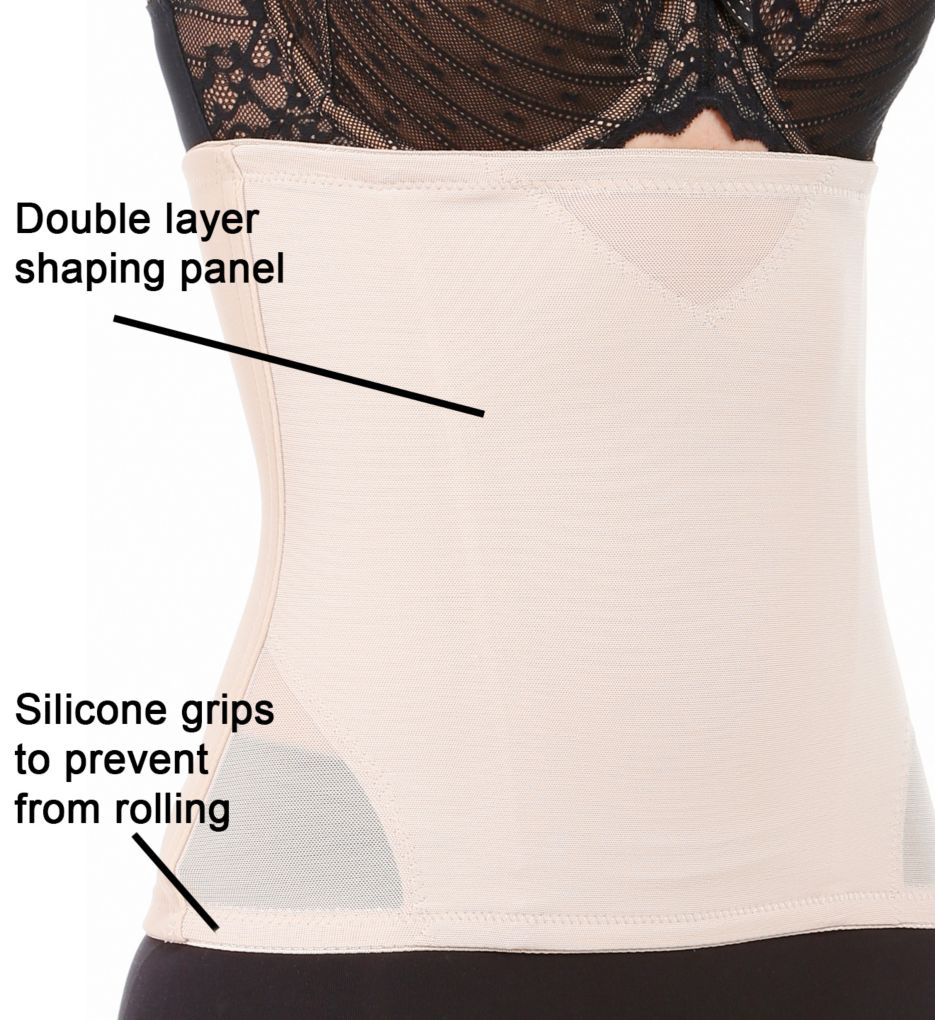 Sheer Shaping Step-In Waist Cincher-cs6