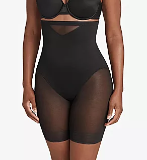 Sheer Shaping Hi-Waist Thigh Slimmer Black M
