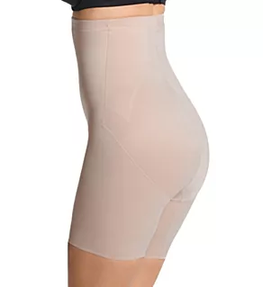 Flexible Fit Hi-Waist Thigh Slimmer Stucco L