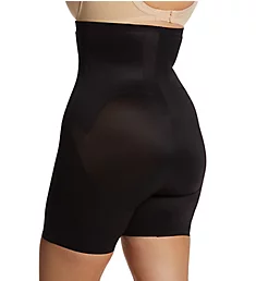 Plus Size Flexible Fit Hi-Waist Thigh Slimmer Black XL