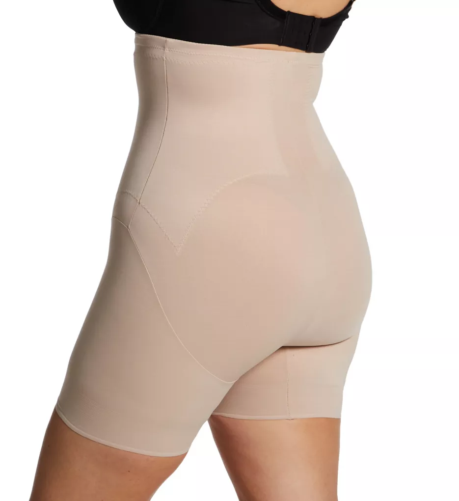 Plus Size Flexible Fit Hi-Waist Thigh Slimmer Nude XL