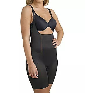 Shape Away with Back Magic Torsette Thigh Slimmer Black S