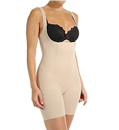 Shape Away with Back Magic Torsette Thigh Slimmer Nude S