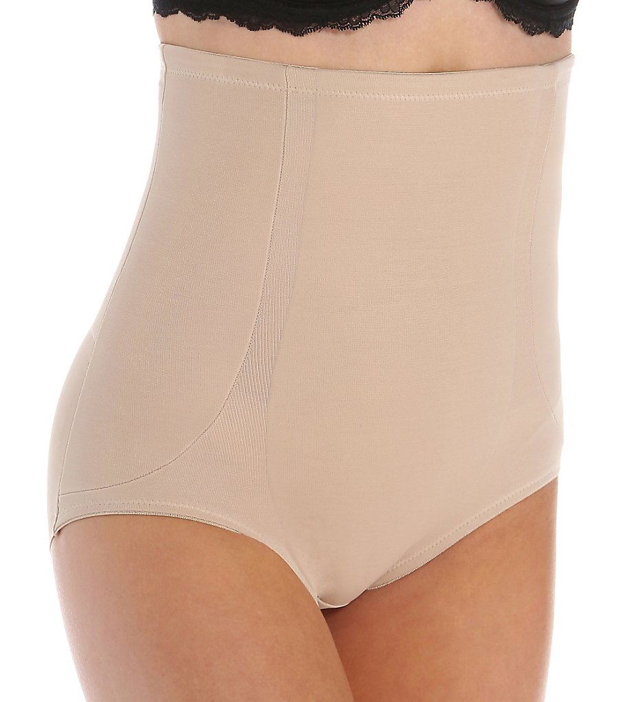 Miraclesuit - Miraclesuit 2915 Shape Away with Back Magic Hi-Waist Brief (Nude XL)