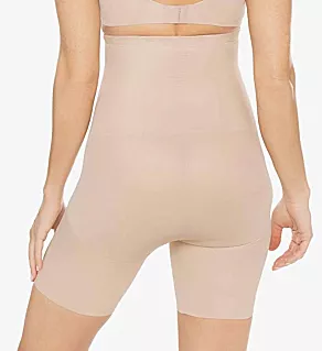 Shape Away with Back Magic Hi-Waist Thigh Slimmer Nude M