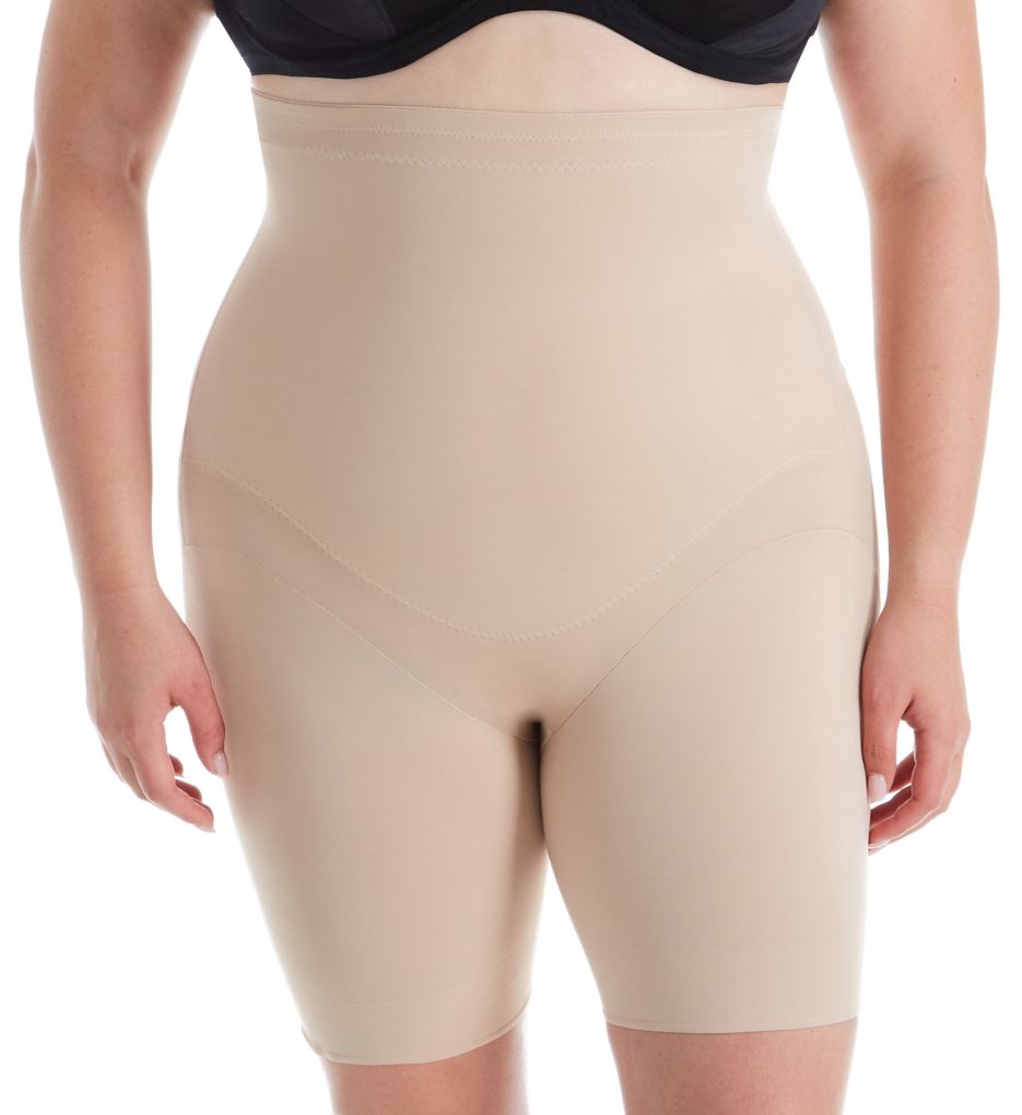 Plus Flexible Fit Hi-Waist Thigh Slimmer-fs