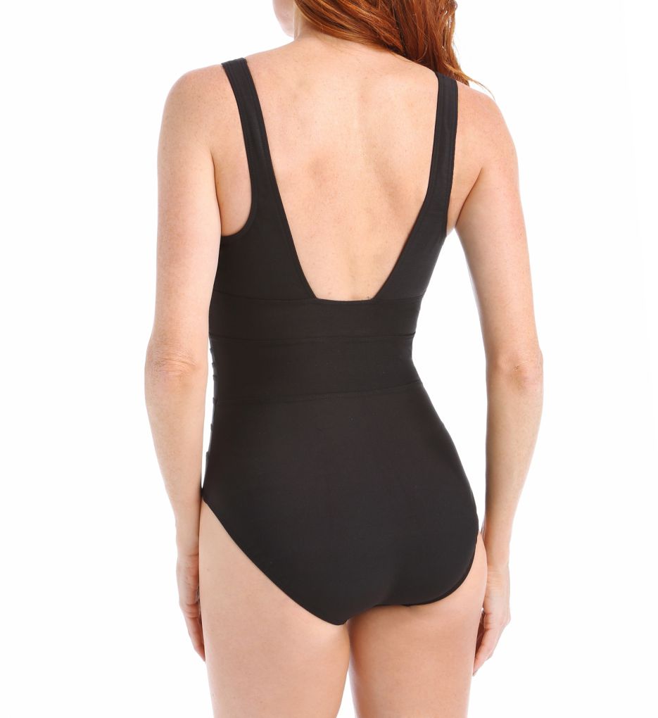 Spectra Band It Colorblock One Piece Swimsuit