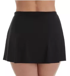 Solid Skirted Brief Swim Bottom