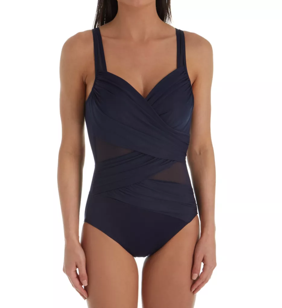 Miraclesuit Network Madero Underwire One Piece Swimsuit 6516665 - Image 1