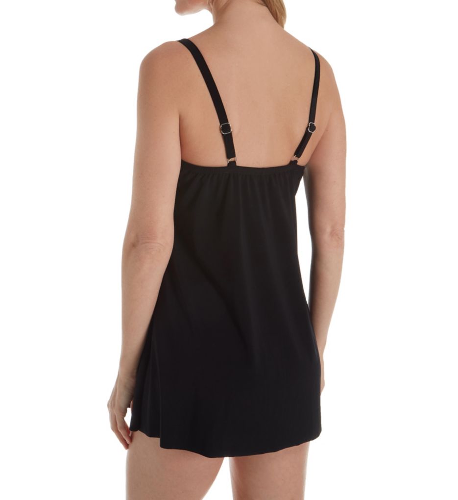 Rock Solid Lovey Underwire One Piece Swim Dress-bs