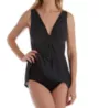 Miraclesuit Pin Point Marais Wireless One Piece Swim Dress 6518535 - Image 3