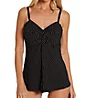 Miraclesuit Must Haves Pin Point Love Knot Tankini Swim Top 6518547 - Image 1