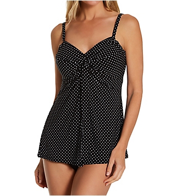Miraclesuit Must Haves Pin Point Love Knot Tankini Swim Top