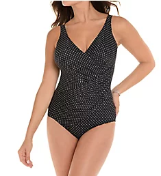 Must Haves Pin Point Oceanus One Piece Swimsuit