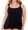 Miraclesuit Plus Size Razzle Dazzle Underwire Tankini Swim Top 6518826