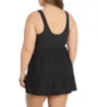 Miraclesuit Plus Size Pin Point Marais One Piece Swimdress 6518835 - Image 2