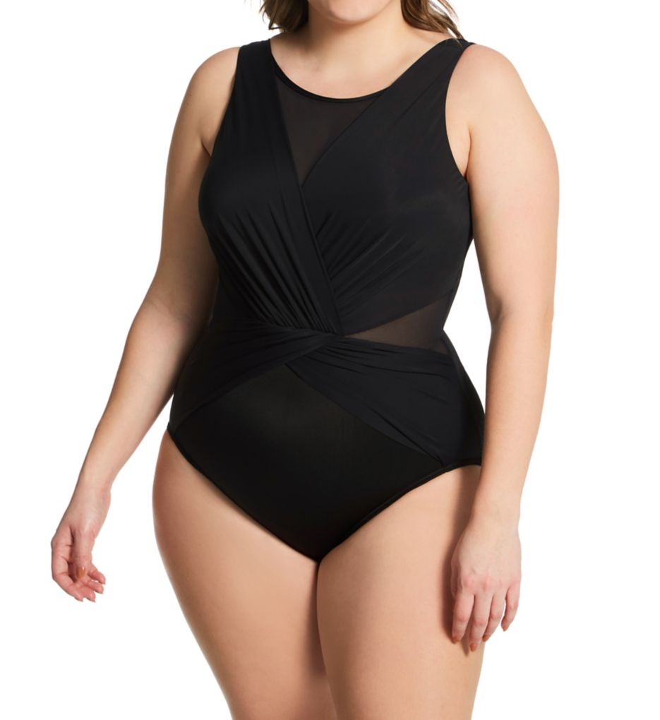 Comfy Curves Wireless Padded Cup Shaping Bodysuit by Miraclesuit