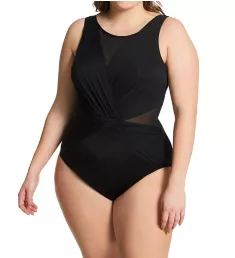 Plus Size Illusionists Palma One Piece Swimsuit