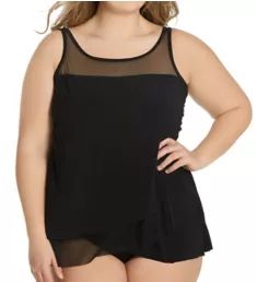 Plus Size Mirage Underwire Tankini Swim Top