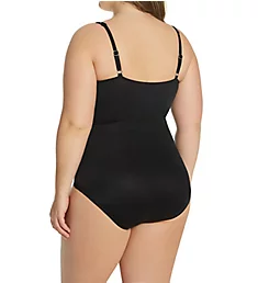 Plus Size Must Have Sanibel One Piece Swimsuit Black 16W