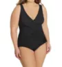 Miraclesuit Plus Size Pin Point Oceanus One Piece Swimsuit 6518988