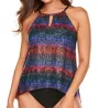 Miraclesuit Tramonto Belle Peephole Tankini Swim Top 6530460