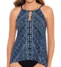 Miraclesuit Paillette Peephole Tankini Swim Top 6537560