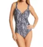 Miraclesuit Chevron Python Siren One Piece Swimsuit 6537917 - Image 1