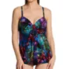 Miraclesuit Tropicat Marina Tankini Swim Top 6553425