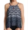 Miraclesuit Silver Shores Peephole Tankini Swim Top 6553760