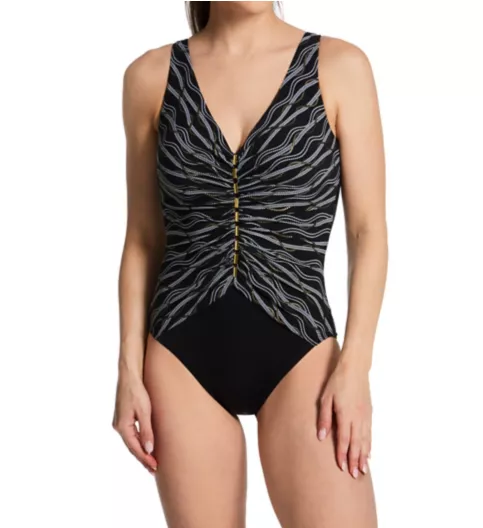 Miraclesuit Linked In Charmer One Piece Swimsuit 6553969