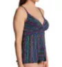 Miraclesuit Stitch it Cleo Tankini Swim Top 6554064 - Image 1