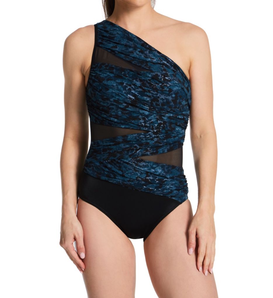 Miraclesuit Women's Network News Minx One Piece Swimsuit at