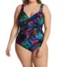 Miraclesuit Plus Size Tropicat Revele One Piece Swimsuit 6555619