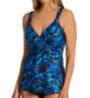 Miraclesuit Fandango Plunge Tankini Swim Top 6556102